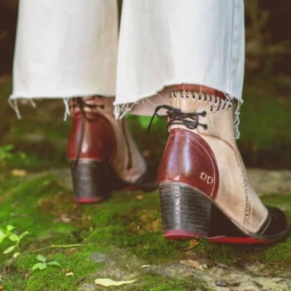 NEW BED/STU Made In Mexico Leather Bia Booties in Starry Night for women 825 10m - Picture 3 of 8